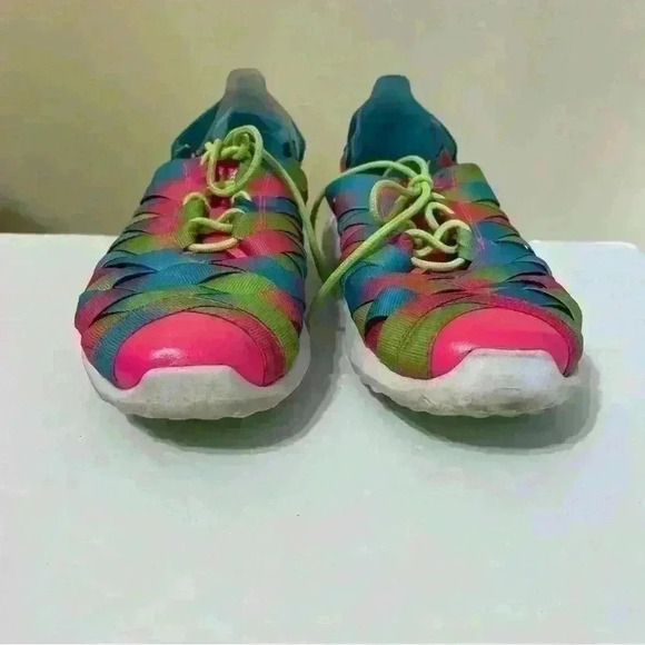 Nike Womens Juvenate Woven PRM Multicolor Lace Up Low Top Sneaker Size 7.5 - Picture 5 of 10